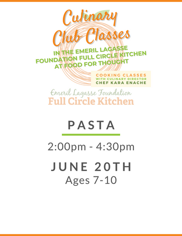 Culinary Club Classes | Pasta
