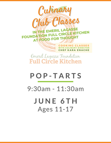 Culinary Club Classes | Pop-Tarts