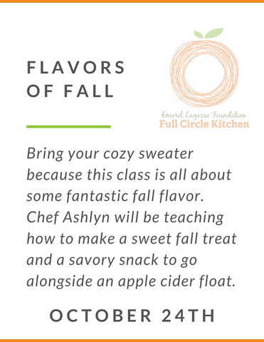 Flavors of Fall | October 24th