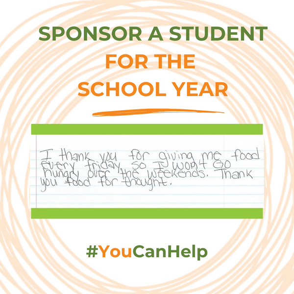 Sponsor A Student: School Year